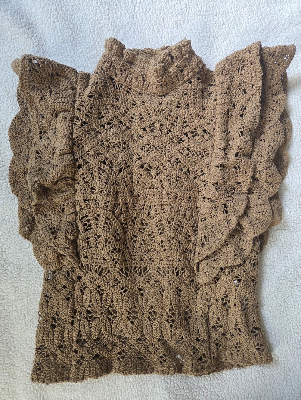 Zara Crochet Crop Top - Picture 6 of 9
